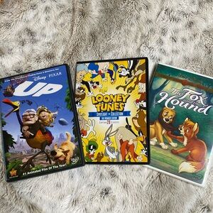 3 DVDs - animations